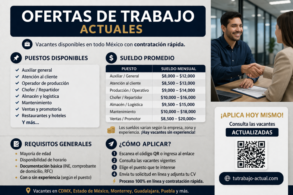 ofertas de trabajo