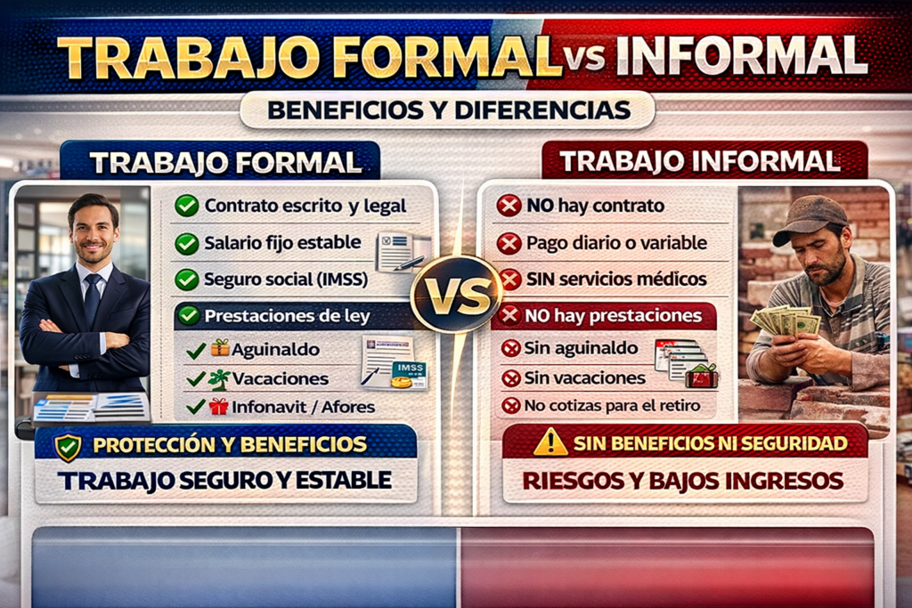 trabajo formal disponible