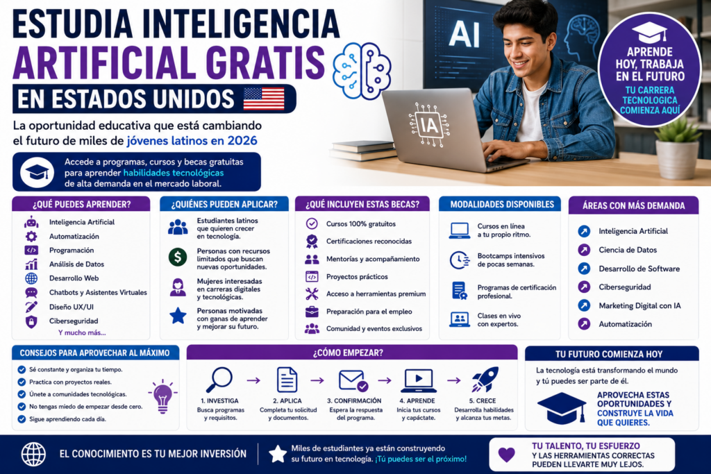 Beca para estudiar tecnología